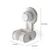 thumbnail image 2 of Billuyoard Soporte Cabezal de ducha Soporte autoadhesivo montado en la pared ajustable Estante colgante simple Desmontable Baño universal Juegos de accesorios de baño Blanco, 2 of 6