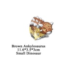 thumbnail image 4 of Bloques de construcción de dinosaurios jurásicos Tyrannosaurus Rex Wyvern Velociraptor Stegosaurus Juguetes para niños Figura de anime de dinosaurio, 4 of 5