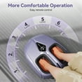 thumbnail image 6 of Foot Massager with Heat, Caveen Shiatsu Feet Massager Machine with 4 Modes & 5 Intensities, Auto-off Timers, Relax for Home or Office, Purple, 6 of 10