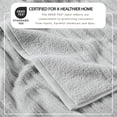 thumbnail image 2 of Great Bay Home 100% Cotton Ribbed Texture 6-Piece Towel Set, Light Blue, 2 of 6