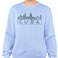 thumbnail image 2 of Skyline Cuba Sweatshirt Unisex Small Light Blue, 2 of 5