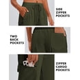 thumbnail image 3 of Pinspark Waterproof Pants Women Quick Dry Lightweight Outdoor Sun Protection Pant with Pockets Summer Athletic Cargo Joggers, 3 of 6