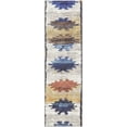 thumbnail image 2 of Addison Rugs Mayfield Premium Machine Washable Transitional Tribal Gold Runner Rug, 2'3" x 7'6", 2 of 6