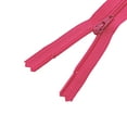 thumbnail image 3 of UNIQUE CREATIV All‑Purpose Closed‑End Zipper, 40 cm, American Beauty, 3 of 3