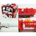 thumbnail image 5 of HEVIRGO Simulation Ladder Truck Firetruck Toy Educational Vehicle Model for Kids Boys, 5 of 7
