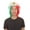 Mexico, variant on Men Flag Sports Mullet Wig, Multiple Country Options, (Mexico) Premium Breathable Capless Cap