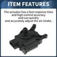 thumbnail image 6 of Unique Bargains HVAC Heater Blend Air Door Control Actuator, No.68223058AA for Chrysler 200 4 Cyl 2.4L 6 Cyl 3.6L 15-17, 6 of 6