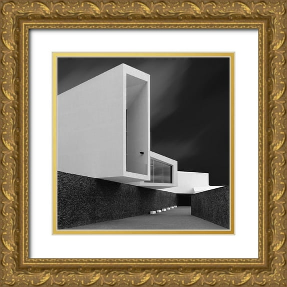 Azevedo, Olavo 20x20 Gold Ornate Wood Framed with Double Matting Museum Art Print Titled - WHITE WALLS