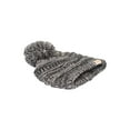thumbnail image 4 of Gravity Threads Kids Beanie 4 Tone Fun w Pom- Grey/Black, 4 of 4