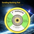 thumbnail image 1 of 100/125mm Hook and  Polishing Backing Pad M8 Thread Sanding Pad, 1 of 8