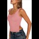 thumbnail image 2 of Tops Cortos para Salir de Mujer, Camisetas Sin Espalda, Ropa Básica de Verano Y2K para Adolescentes, Ropa , Rojo Sandía M, 2 of 7