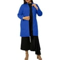 thumbnail image 4 of Panda Uniform by HeedFit Unisex Doctor Lab Coat 37" – 3XL Royal, 4 of 8