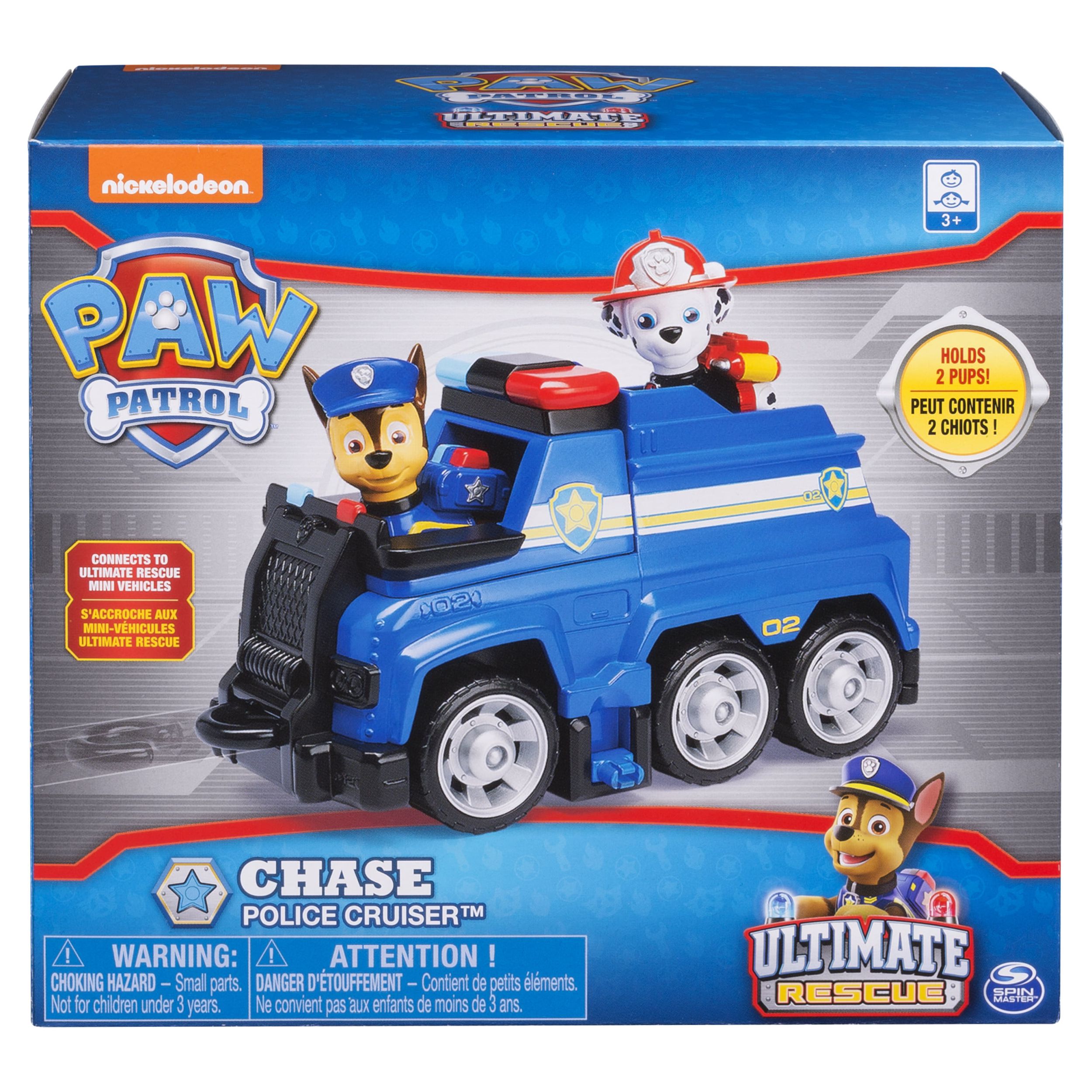 PAW Patrol Ultimate Rescue, Chase’s Ultimate Rescue Police Cruiser Vehicle, for Ages 3 and up - image 2 of 7