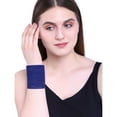 thumbnail image 4 of Efulgenz Dark Blue Wedding Bangles Set Plain Textured Glass Bangles Bollywood Bracelets Bridal Bangle Indian Bangle Set Fashion Jewelry Accessories for Women (24 Pcs) Size 2.8, 4 of 7