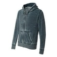 thumbnail image 2 of Adult Vintage Zen Full-Zip Fleece Hooded Sweatshirt - VINTAGE NAVY - 3XL, 2 of 5