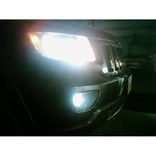 2011 2012 2013 Jeep Grand Cherokee LED Fog Lamps Driving