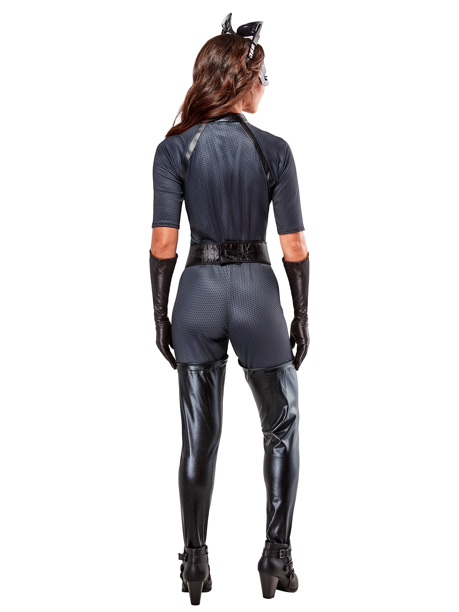 The Dark Knight Rises Catwoman Deluxe Costume for Adults by Rubies, Women's XS