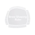 thumbnail image 1 of Xuanheng Eyebrow Shaping Ruler Portable Lightweight Acrylic Easy Eyebrow Mapping Tool 5.9cmx5.4cm, 1 of 8
