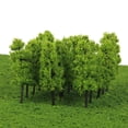 thumbnail image 4 of Esquirla 80PC 1:100 HO Scale Street Park Lamppost & Tree Landscape Lights Decor Accessory, 4 of 8