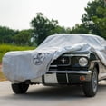 thumbnail image 2 of Covercraft Car Cover C17124FO120AC Custom Fit; All-Weather Proof; Gray; 5 Layer Softback Fabric; With Antenna Pocket; With 2 Mirror Pockets; Lockable, 2 of 12