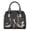 Black-Boston Terrier, variant on Lion Printed Satchel Handbags for Women Pu Leather Crossbody Bag Satchel Clutch Waterproof Shoulder Crossbody Top Handle Purse for Party Travel Walking, Black