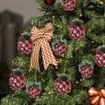 thumbnail image 4 of Adornos navideños de plástico Fiudx colgantes para árbol de Navidad 8 cm 6 unidades, 4 of 5