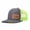 Gray and light green, variant on GOD IS GOOD Leather Patch Letter Embroidered Color Block Trucker Hat Unisex Adjustable Cotton Breathable Fashion Cap for Travel Daily Wear