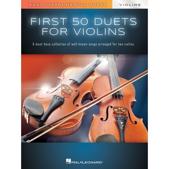First 50 Duets for Two Violins - Easy Instrumental Duets, (Paperback)