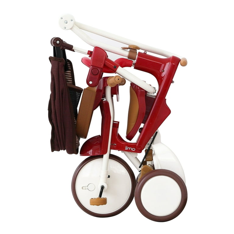 iimo 3-in-1 Foldable Tricycle with Canopy (Eternity Red