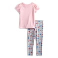 thumbnail image 5 of Wonder Nation Toddler Girls Mix and Match Outfit Set, 6-Piece, Sizes 18M-5T, 5 of 8