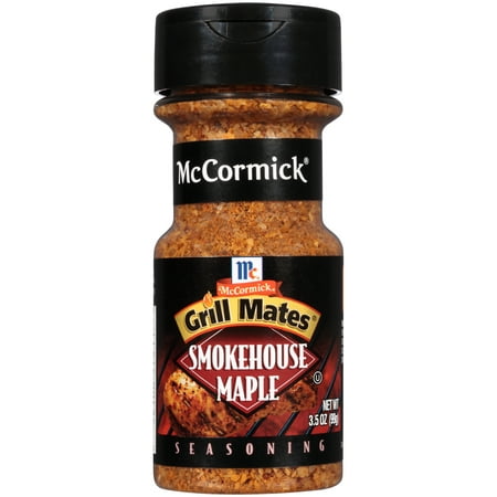 (2 Pack) McCormick Grill Mates Smokehouse Maple Seasoning, 3.5