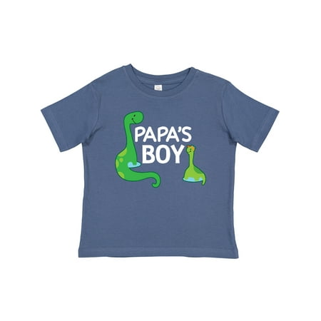 

Inktastic Papa s Boy Grandson Gift Baby Boy T-Shirt