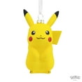 thumbnail image 3 of Hallmark Pokémon Pikachu Christmas Ornament, Blown Glass, 3 of 6