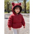 thumbnail image 2 of Hotiary 1- 6Y Toddler Boys Girls Winter Warm Hooded Coats Jackets Kids Thicken Fleece Lined Puffer Coat Snow Clothes Outerwear, 2 of 7