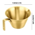 thumbnail image 2 of TIMIFIS Measuring Cup 304 Stainless Steel Measuring Cup 100ml Extraction Cup with Scale Small Cup with Handle Coffee Milk Measuring Cup Kitchen Appliances, 2 of 5