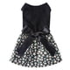 thumbnail image 1 of Vestido floral para perro lindo lazo trasero moda primavera verano mascota princesa vestido para perros pequeños y gatos negro, 1 of 8
