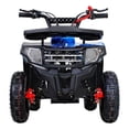 thumbnail image 2 of Mini Cuatrimoto ATV Little monkey Niños Montable 49cc Motor Gasolina Azul, 2 of 7