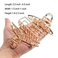 thumbnail image 3 of US 5-10 Pack Metal Jumbo Hair Claw Clip Large Strong Hold for Thick Hair Nonslip, 3 of 3