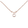 thumbnail image 2 of Collar de la amistad Minnieouse con colgante de tarjeta de presentación oro rosa Tauro Type3 NO3, 2 of 6