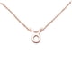 thumbnail image 3 of Qarigey Doce signos del zodiaco símbolo único collar del zodiaco colgante oro rosa Tauro Type3 NO3, 3 of 6