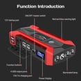 thumbnail image 5 of Car Jump Starter,DFITO 600A Peak Car Battery Charger, 12V Jump Box Jumper Battery Pack,Portable Power Pack, 5 of 11
