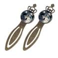 thumbnail image 2 of Wolf Crown-Shaped Vintage Bookmarks, Stainless Steel Metal Book Marks for Readers and Book Lovers - Reading Accessories Gift, 2 of 5