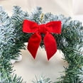 thumbnail image 4 of Christmas Tree Ornaments Set, 6pcs/8cm Velvet Christmas Bows for Christmas Decorations Indoor Wreath Gift Wrap Crafts Wedding Party Bows for Home DecorationChristmas Ornaments Bows Red, 4 of 8