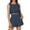Blue, variant on MuXiKeJi Clothes Womens 2 Piece Sweater Short Sets 2026 Summer Vacation Outfits Short Sleeve Knit Collared Tops Matching Lounge Set