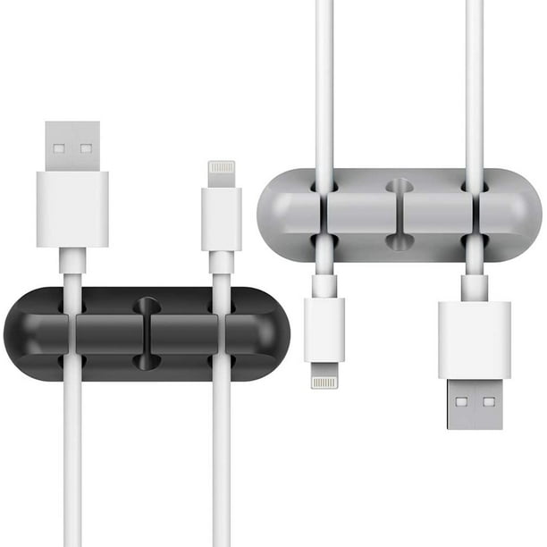 2 Pack Cable Clips Cord Organizer, Cable Management, 6mm Wire Holder