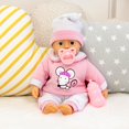 thumbnail image 4 of Muñeca bebé Bayer de peluche interactiva de 36 cm con sonidos, 4 of 5