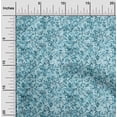 thumbnail image 2 of oneOone Rayon Turquoise Blue Fabric Asian Batik Leaf Motif Sewing Craft Projects Fabric Prints By Yard 56 Inch Wide, 2 of 4