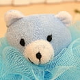 thumbnail image 6 of Grandest Birch Animal Bear Frog Dog Kids Children Shower Bath Mesh Sponge Puff Ball Toy Durable Animal Design Lovely Comfortable, 6 of 8