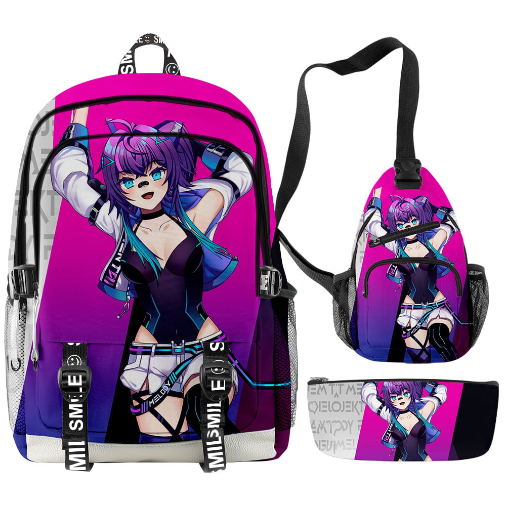 Projekt Melody Merch Backpack Oxford backpack Three piece set Bag ...