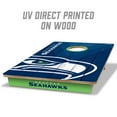 thumbnail image 5 of YouTheFan NFL Seattle Seahawks 2' x 3' Cornhole Game, 5 of 6